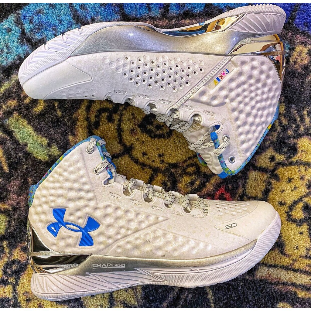 Giày Under Armour Curry 1 'Splash Party' 3024394-100 - Ảnh 4