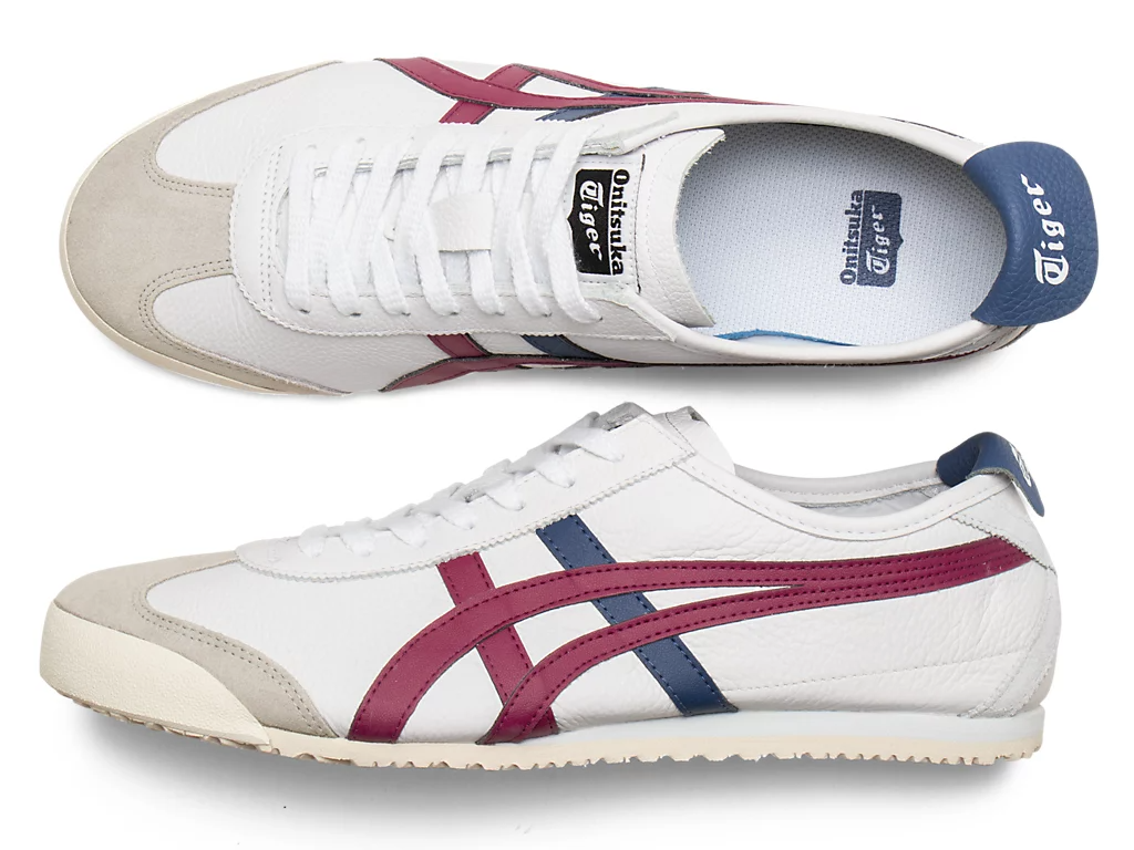 Giày Onitsuka Tiger Unisex Mexico 66 'White Dried Berry' 1183A201-114 - Ảnh 4