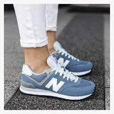 Alternative view of Giày New Balance Wmns 574 Deep Porcelain Blue WL574CC