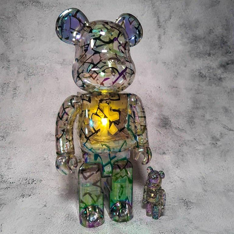 Mô Hình Bearbrick x Jimmy Choo x Eric Haze Curated By: Piggy Light Up - Ảnh 5