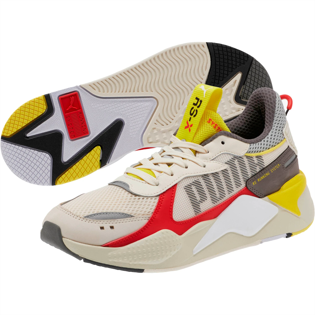 Giày Puma RSX Bold White Red Yellow 372715-03 - Ảnh 5