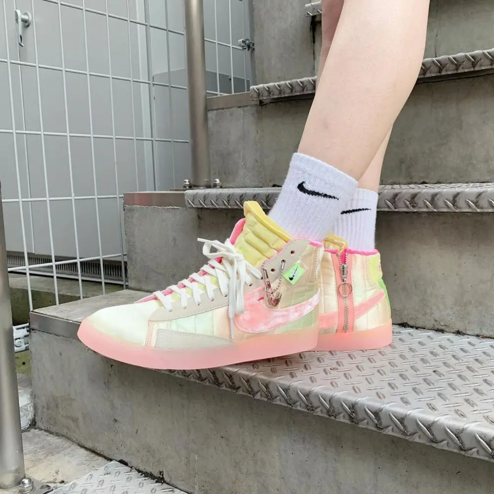 Giày Nike Wmns Blazer Mid Rebel 'Spring Festival' DD8482-163 - Ảnh 5