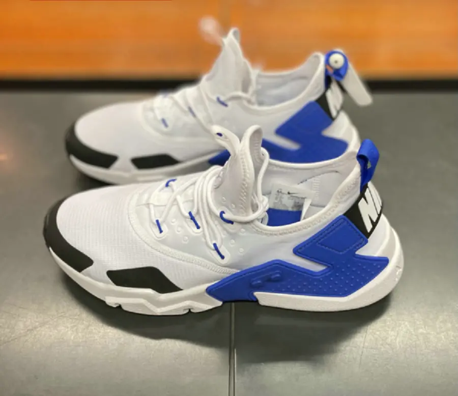 Giày Nike Huarache Drift ‘White Blue’ AH7334-106 - Ảnh 4