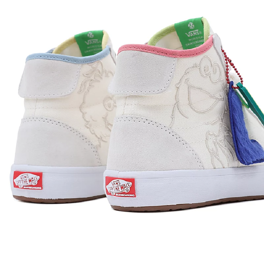 Giày Vans x Sesame Street 'Multicolour' VN0A4BX1448 - Ảnh 3