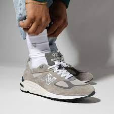 Alternative view of Giày New Balance 990v2 Made In USA ‘Grey’ M990GY2