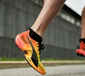 Alternative view of Giày Puma Fast-R Nitro Elite Fireglow 'Yellow Red' 377598-01