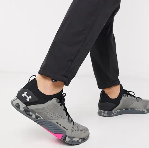 Alternative view of Giày Under Armour Reign 2 TriBase 'Gravity Green Camo' 3022613-301