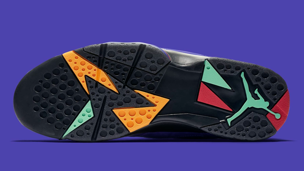 Giày Nike Air Jordan 7 Retro Low NRG 'Bright Concord' AR4422-407 - Ảnh 6