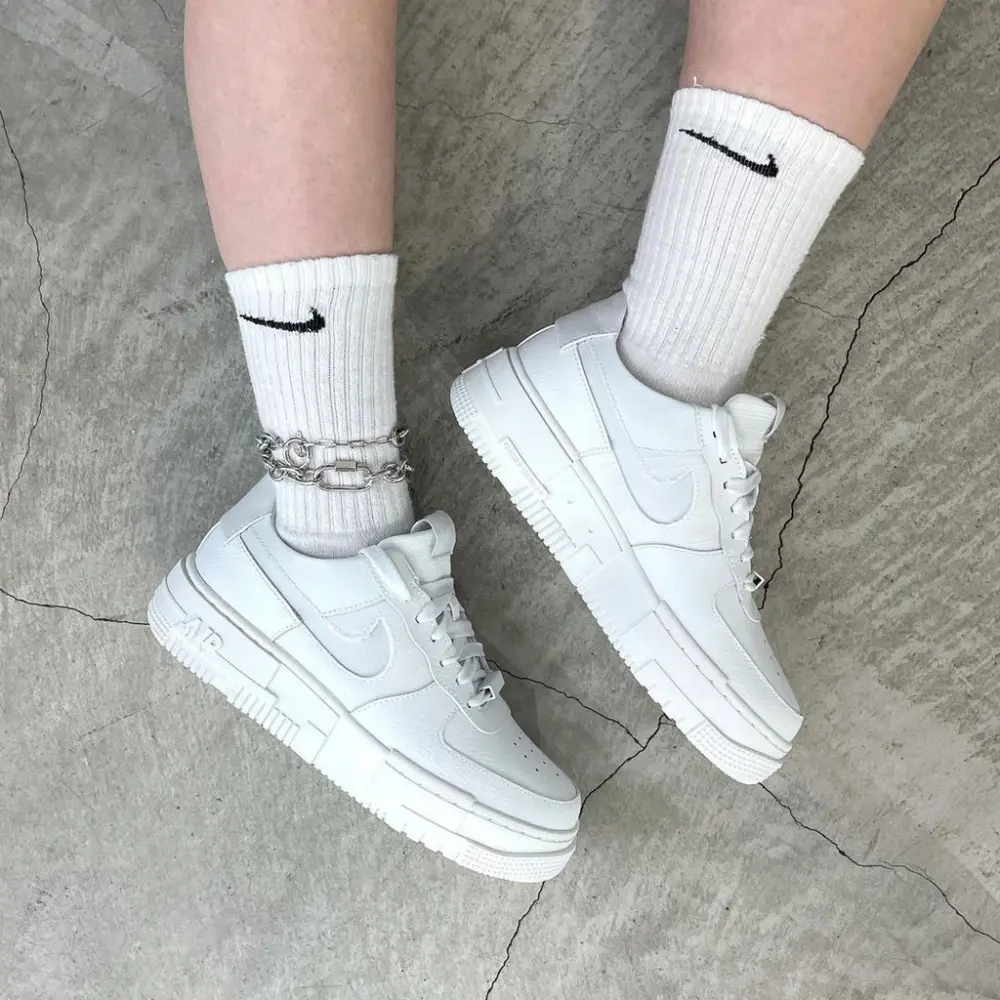 Giày Nike Wmns Air Force 1 Pixel 'Summit White' CK6649-102 - Ảnh 5