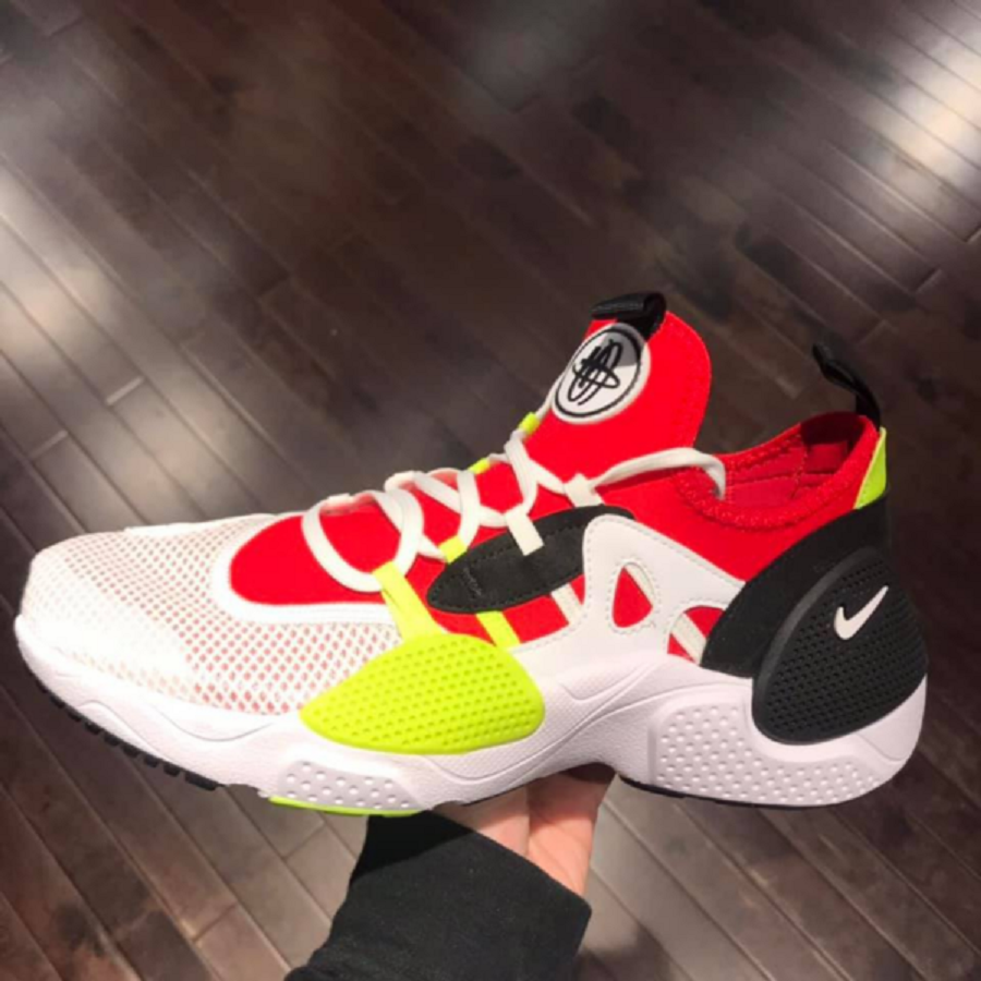 Giày Nike Huarache E.D.G.E. TXT ‘White Red Volt’ AO1697-100 - Ảnh 3