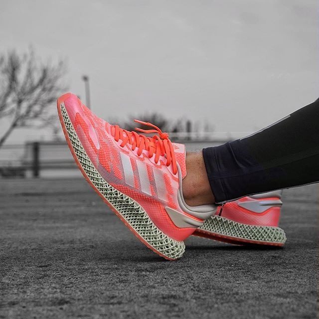 Giày Adidas 4D Runner 'Signal Coral' FW6838 - Ảnh 7
