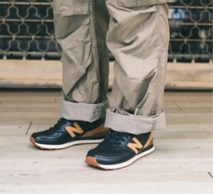 Alternative view of Giày New Balance 574 'Brogue Pack' ML574LEE