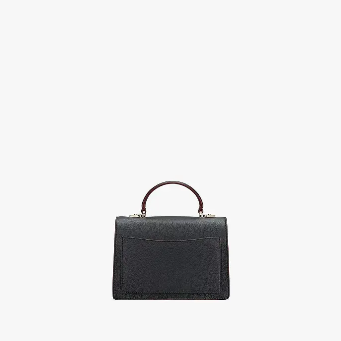 Túi MCM Patricia Bag Visetos 'Black Cognac Pink' MWE9SPA26BK001 - Ảnh 3