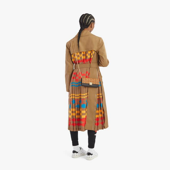 Túi MCM Mena Crossbody Wallet in Visetos 'Leather Block' MYLAALM03BK001 - Ảnh 2