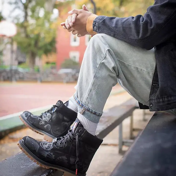 Alternative view of Giày TImberland NBA x 6 Inch Classic Premium Boot 'East vs West' TB0A24BA001