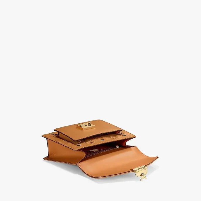 Túi MCM Patricia Satchel Visetos 'Cognac' MWE8APA69CO001 - Ảnh 3