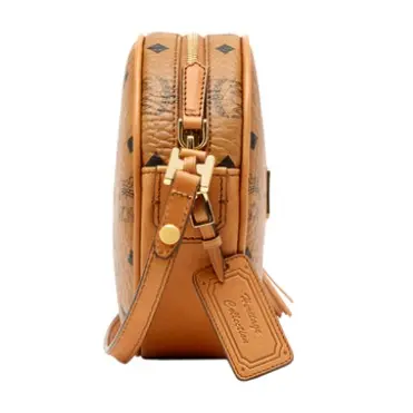 Túi MCM Heritage Tambourine in Visetos MWR6AVI36CO001 - Ảnh 4