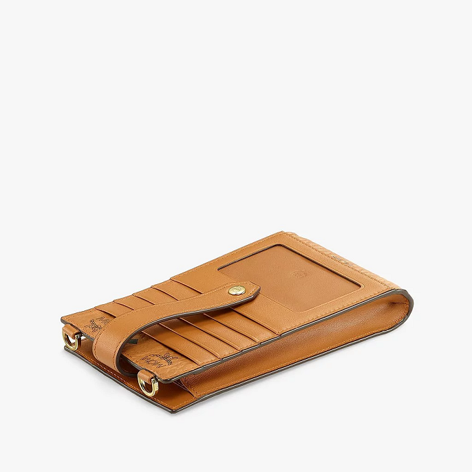 Túi MCM Multifunction Phone Case in Visetos 'Original' MXZBSVI01CO001 - Ảnh 4