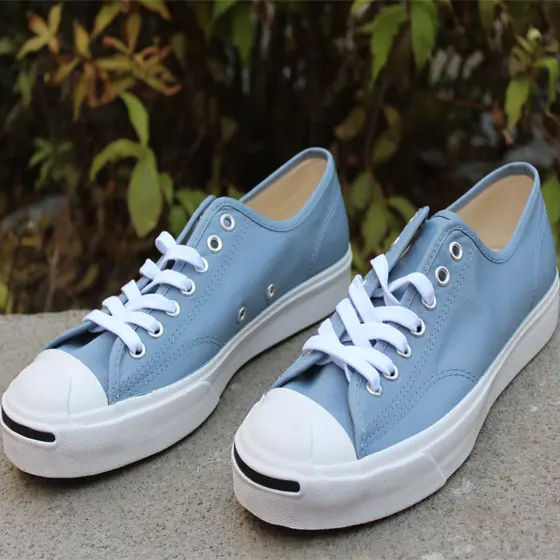 Alternative view of Giày Converse Jack Purcell Low 'Seasonal Twill - Blue Slate' 167706C
