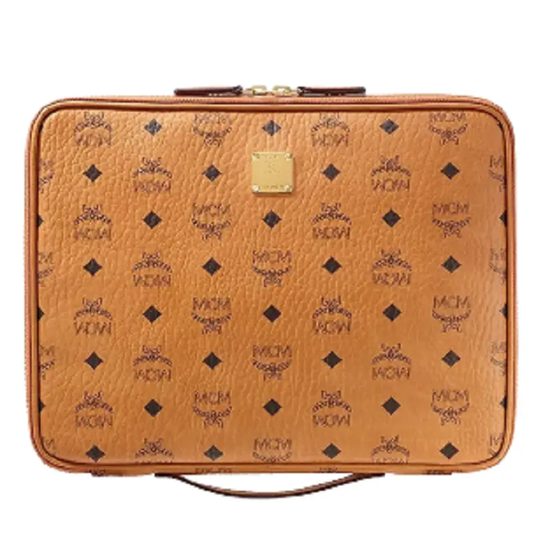 Túi MCM Medium 13" iPad Case In Visetos Original Cognac MXEAAVI03CO001
