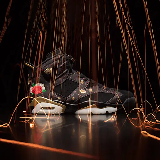 Alternative view of Giày Nike Air Jordan 6 Retro BG 'Chinese New Year' AA2495-021