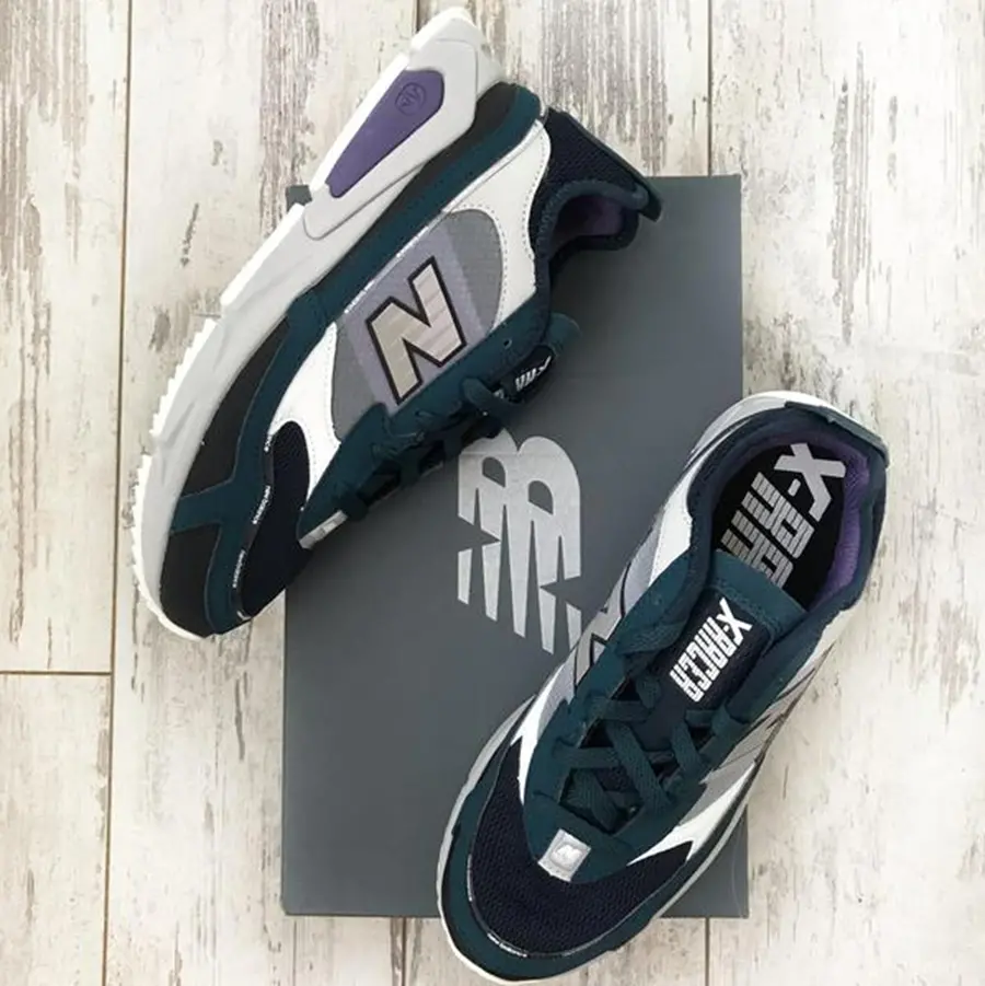 Giày New Balance X-Racer Supercell Fluorite 'Black Violet' WSXRCHFC - Ảnh 4