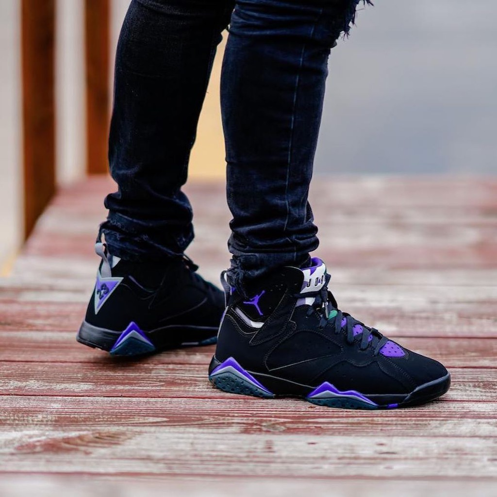 Giày Nike Air Jordan 7 Retro 'Ray Allen' PE 304775-053 - Ảnh 9