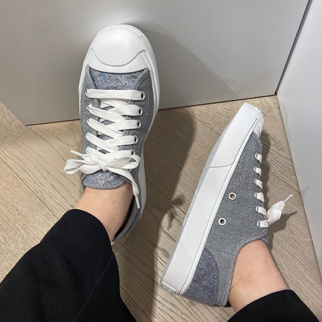 Giày Converse Jack Purcell Renew Low 'Grey Twill' 169613C - Ảnh 4