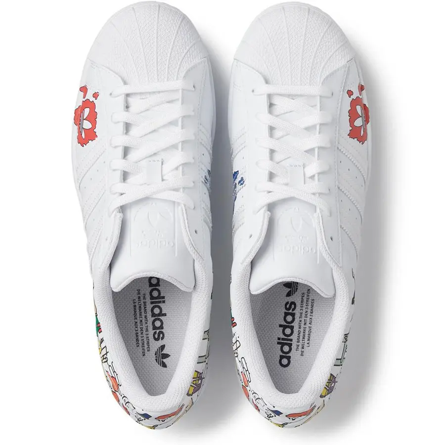 Alternative view of Giày Adidas Superstar White GW5782