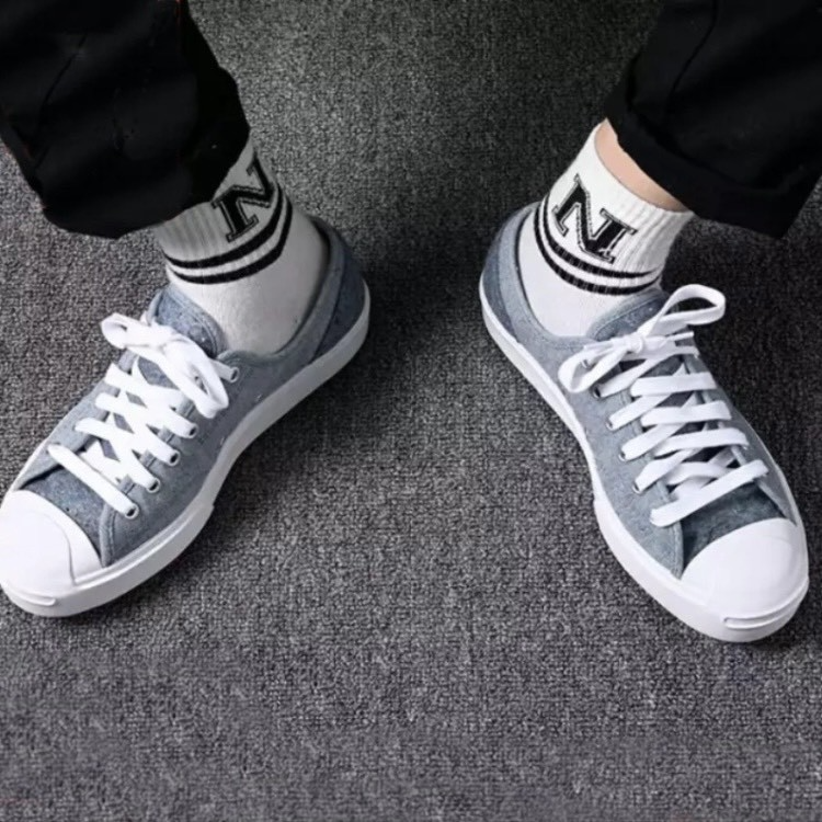 Giày Converse Jack Purcell Renew Low 'Grey Twill' 169613C - Ảnh 7