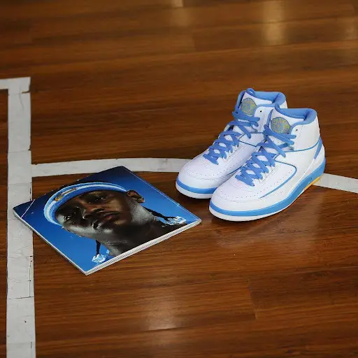Giày Nike Air Jordan 2 Retro 2018 'Melo' 385475-122 - Ảnh 7