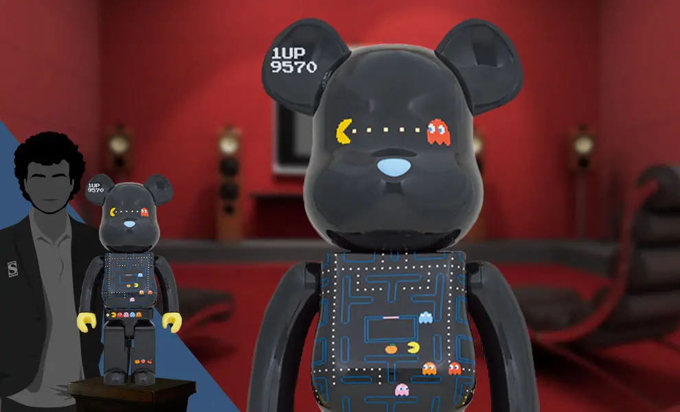 Mô Hình Bearbrick Pac-Man 1000% - Ảnh 3