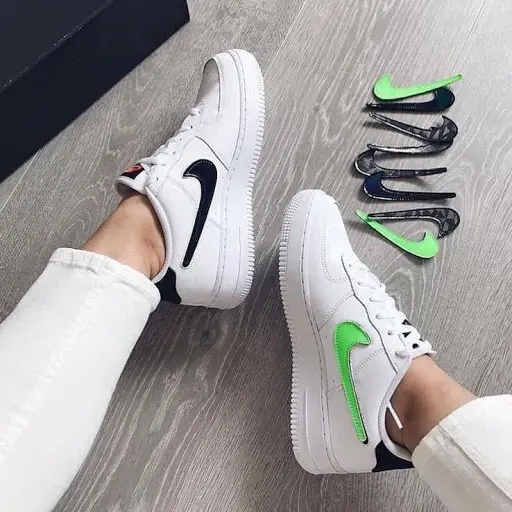 Giày Nike Air Force 1 LV8 3 'Green Strike' AR7446-100 - Ảnh 3