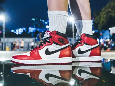 Giày Nike Air Jordan 1 High BG 'The Return' 768862-601 - Ảnh 5