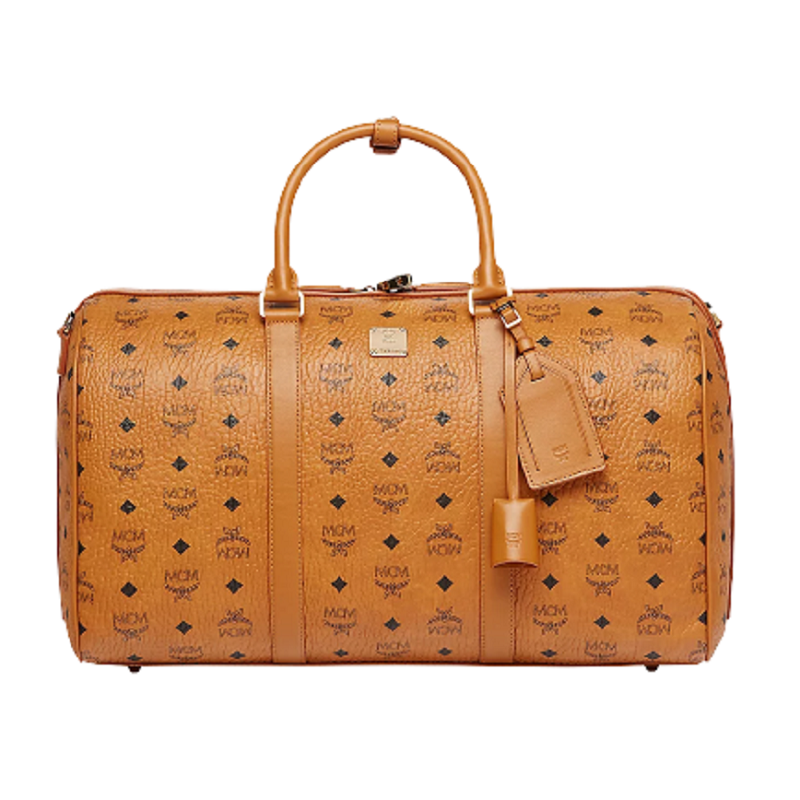 Túi MCM Traveler Weekender In Visetos 'Cognac' MUV7AVY03CO001