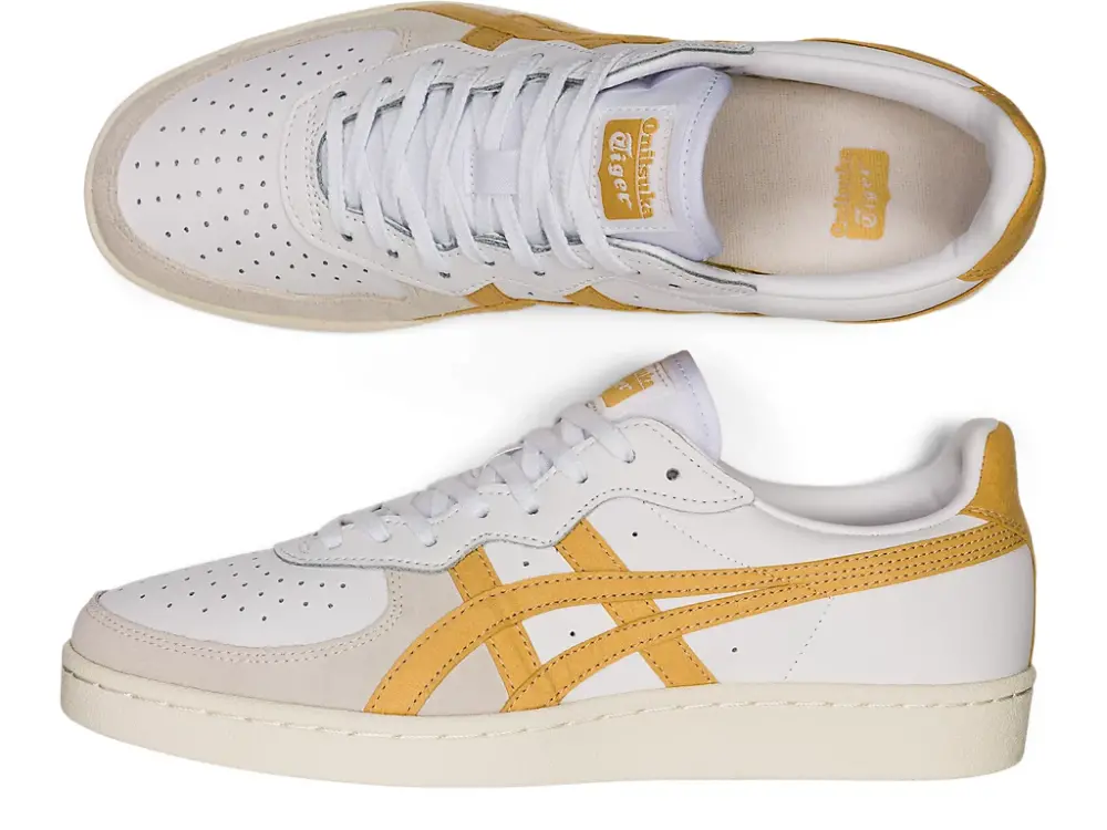 Giày Onitsuka Tiger Gsm 'White Yellow' 1183A353-106 - Ảnh 4