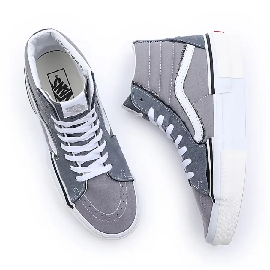 Giày Vans SK8-HI 'Grey' VN0005UKGRY - Ảnh 3