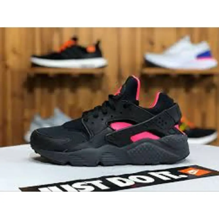 Giày Nike Air Huarache ‘Coral Black’ 318429-055 - Ảnh 3