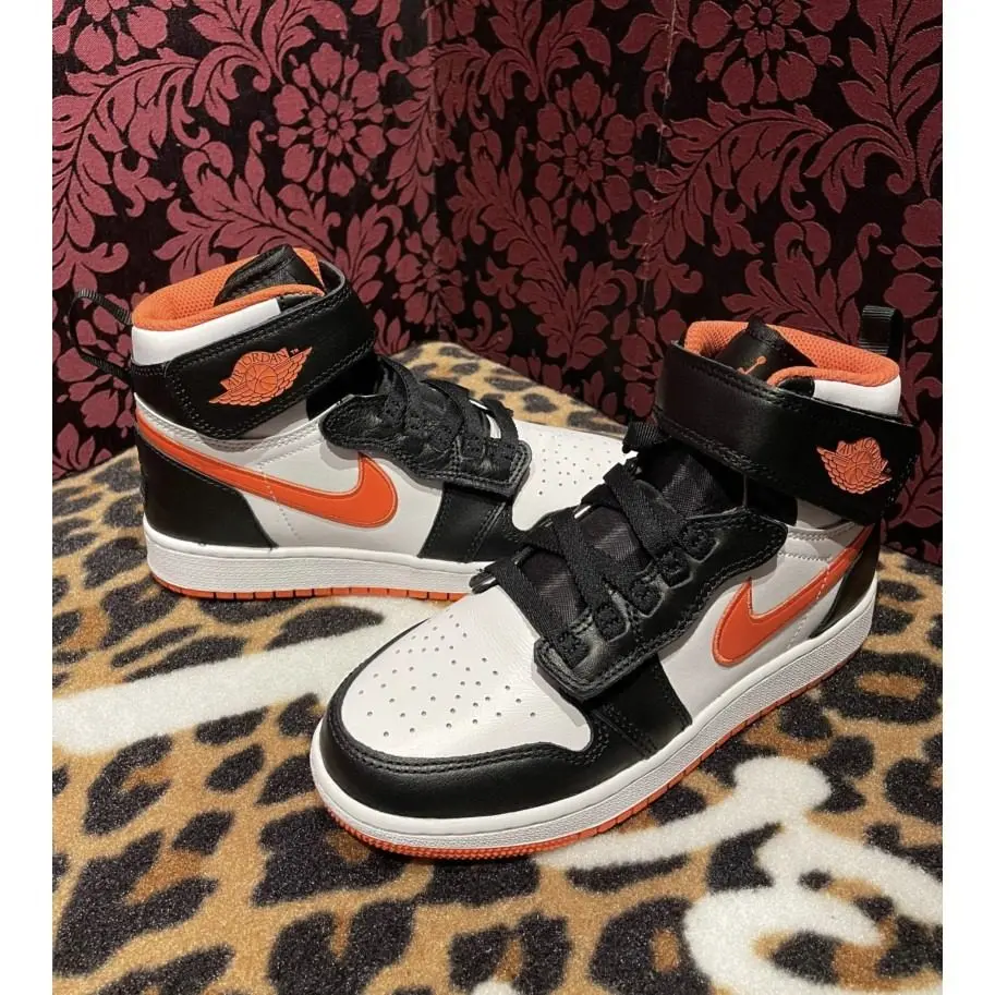 Giày Nike Air Jordan 1 High FlyEase GS 'Turf Orange' CT4897-008 - Ảnh 3