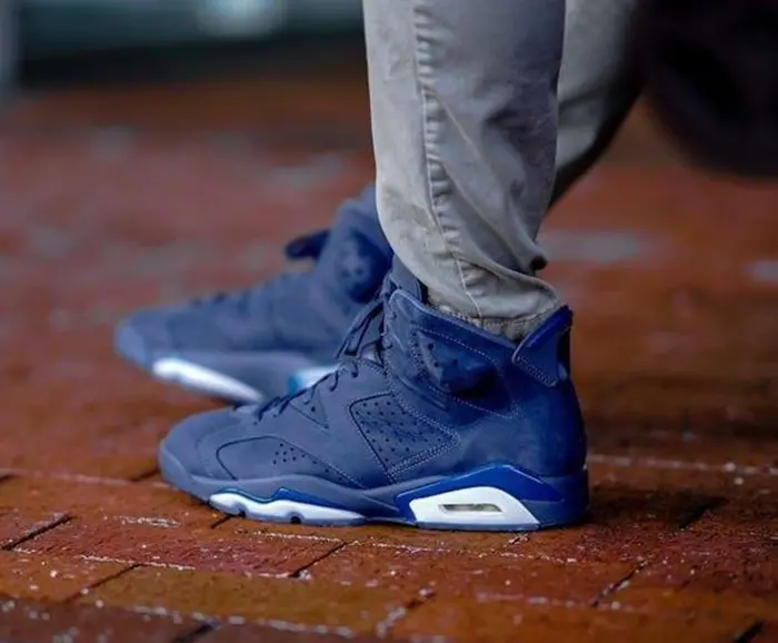 Giày Nike Jordan 6 Retro 'Diffuse Blue' 384664-400 - Ảnh 4