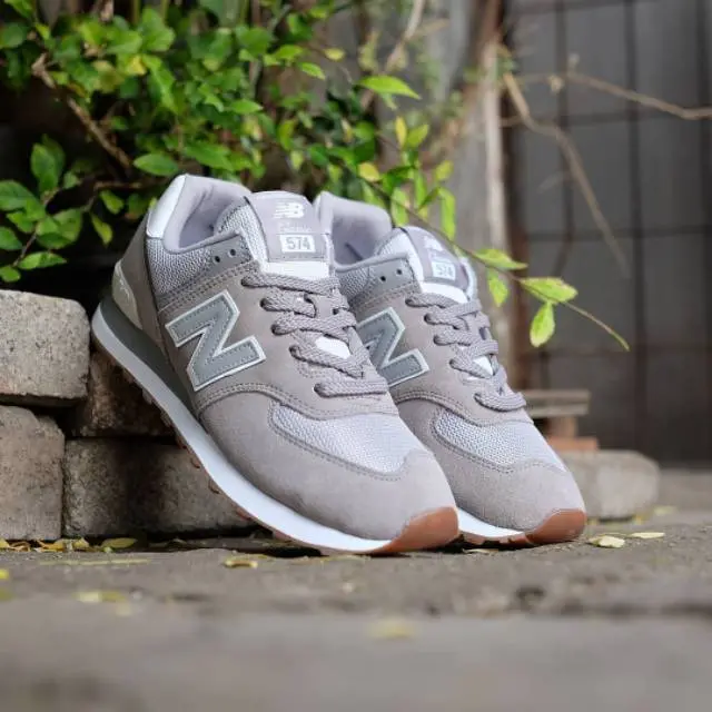 Giày New Balance 574 Grey ML574SPU - Ảnh 6