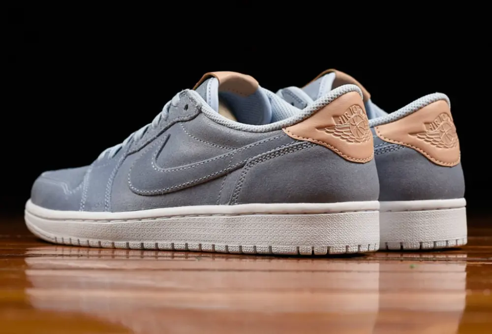 Giày Nike Air Jordan 1 Retro Low OG Premium 'Ice Blue' 905136-402 - Ảnh 5