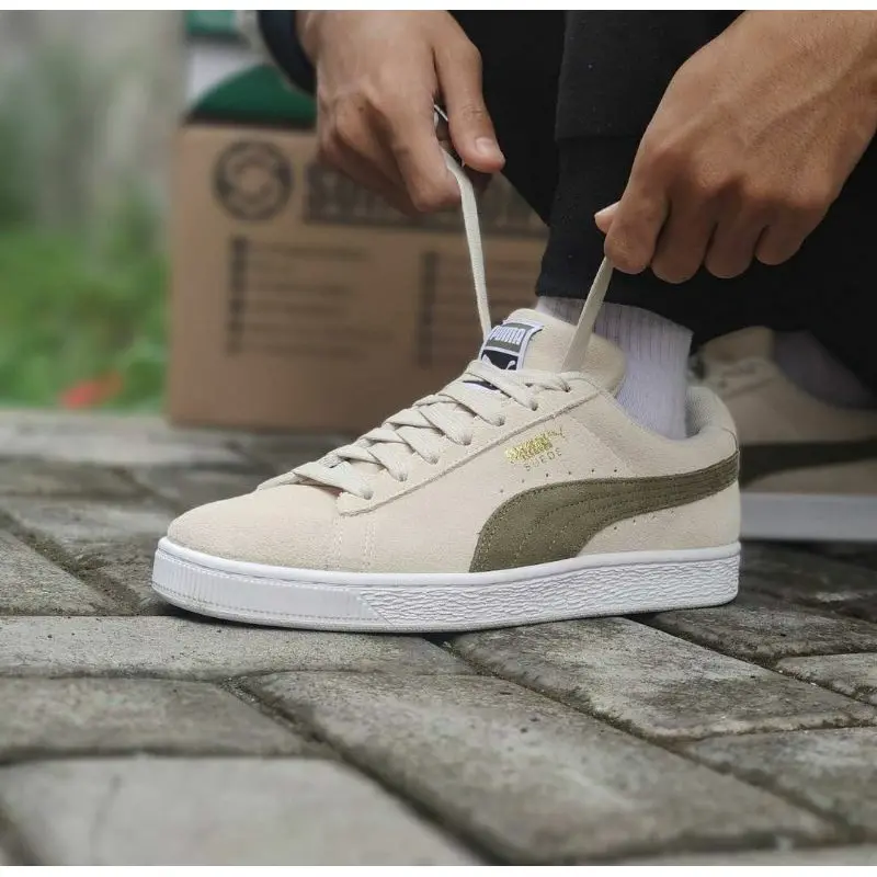 Giày Puma Suede Classic 'Whisper White Olive' 365347-84 - Ảnh 8