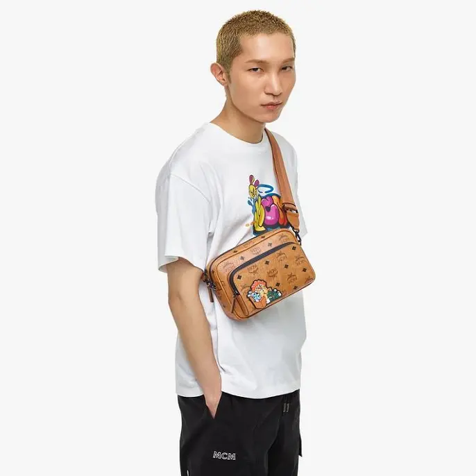 Túi MCM x SAMBYPEN Crossbody 'Monogram' MMRBASP01CO001 - Ảnh 4