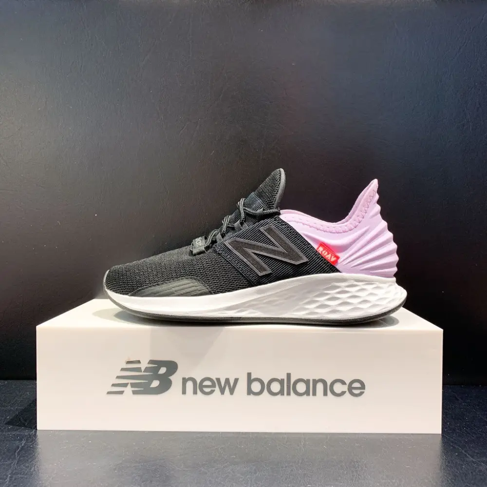 Giày New Balance Fresh Foam ROAV "Black Purple" WROAVLV - Ảnh 4