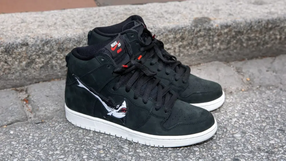 Alternative view of Giày Nike Oski x Dunk High SB 'Orange Label' CI2692-001