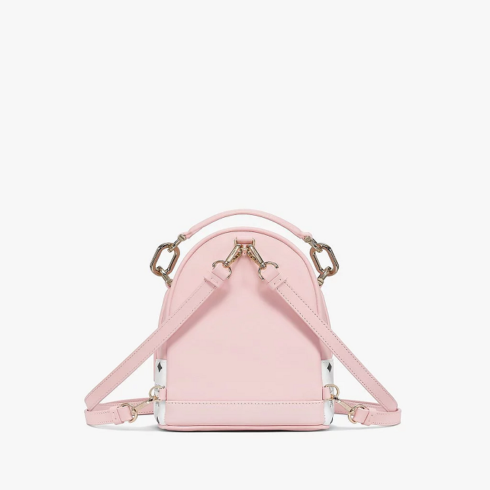 Túi MCM Patricia Backpack in Visetos Leather Block MWKBSPA02QH001 - Ảnh 2