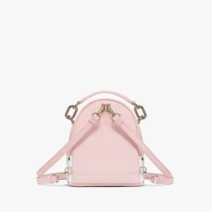 Alternative view of Túi MCM Patricia Backpack in Visetos Leather Block MWKBSPA02QH001