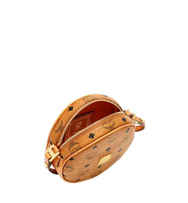 Alternative view of Túi MCM Heritage Tambourine in Visetos MWR6AVI36CO001