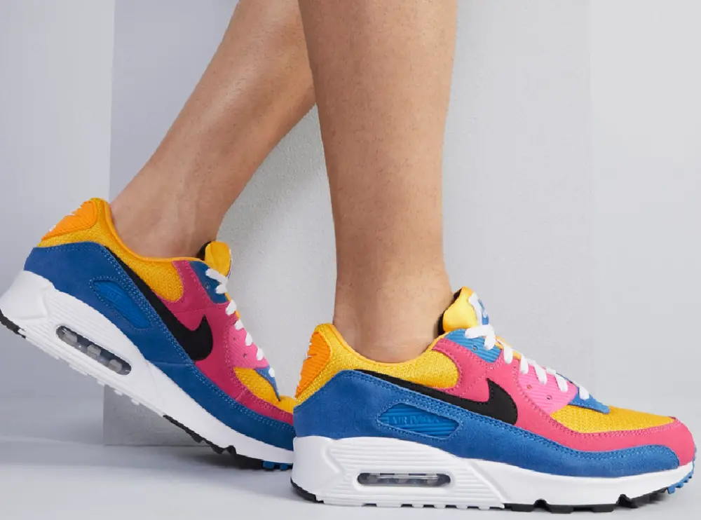 Alternative view of Giày Nike Air Max 90 'Multi-Color' CJ0612-700